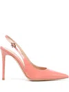 Gianvito Rossi Pointed-toe 110mm Leather Pumps In Pink
