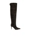 Gianvito Rossi Pointed Toe Boots In Black