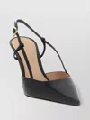 Gianvito Rossi Pointed Toe Buckle Slingback