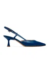 GIANVITO ROSSI POINTED TOE HIGH HEEL SANDALS