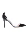 Gianvito Rossi 85mm Transparent-panel Pumps In Multicolor