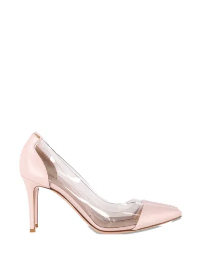 Pre-owned Gianvito Rossi Pointed-toe Pumps In White