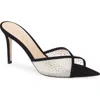 Gianvito Rossi Pointed Toe Slide Sandal In Multi