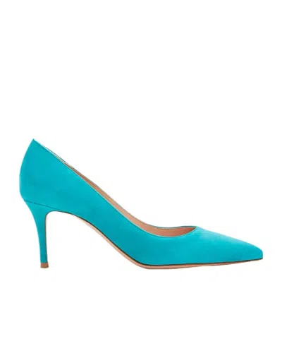 GIANVITO ROSSI GIANVITO ROSSI POINTED-TOE SLIP-ON PUMPS