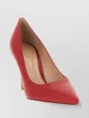 Gianvito Rossi Pointed Toe Stiletto Heel Pumps In Red