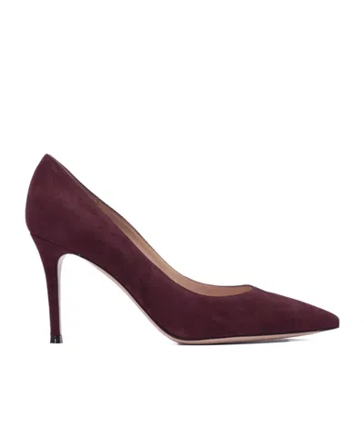 Gianvito Rossi Pointed-toe High Heels In Brown