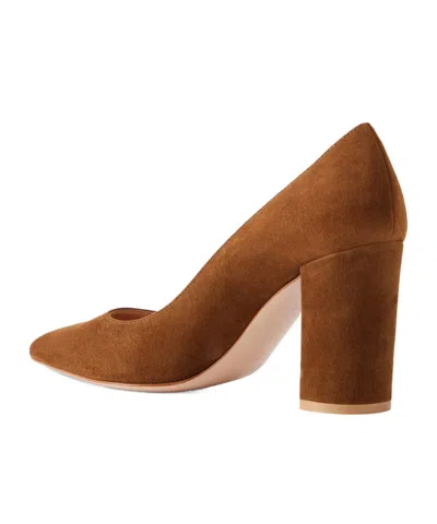 Gianvito Rossi Pointed-toe High Heels In Brown