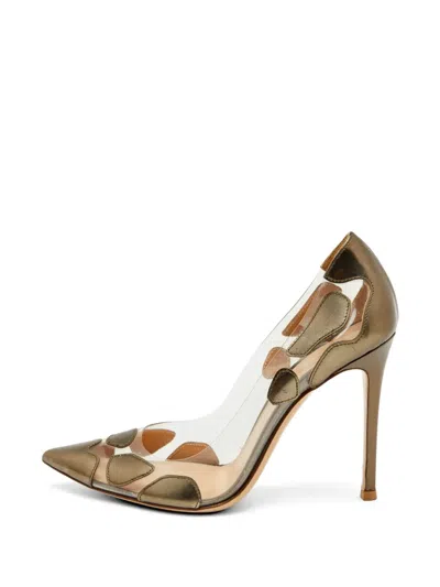 Pre-owned Gianvito Rossi Pointed-toe Pumps In White