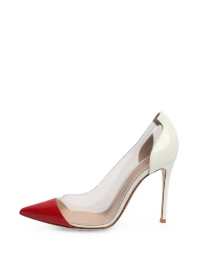 Pre-owned Gianvito Rossi Pointed-toe Pumps In White