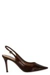 GIANVITO ROSSI GIANVITO ROSSI POINTY-TOE SLINGBACKS