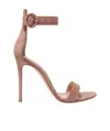 Gianvito Rossi Portofino 105 Sandals In Brown