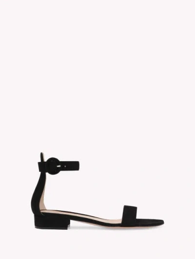 Gianvito Rossi Portofino 20 Flats In Black