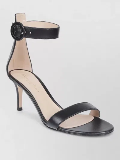 Gianvito Rossi Portofino 70 Sandal Open Toe Ankle Strap In Multi
