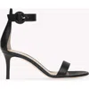 Gianvito Rossi Portofino 70 Sandals In Black Leather
