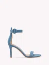 Gianvito Rossi Portofino High Heel Sandals Female Blue In Blue