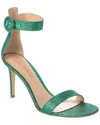 Gianvito Rossi Portofino 85 Glitter Sandal In Green