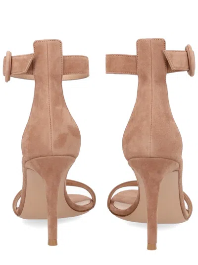 Gianvito Rossi Portofino 85 Sandal In Beige