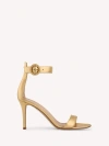 Gianvito Rossi Portofino 85 Sandals In Gold