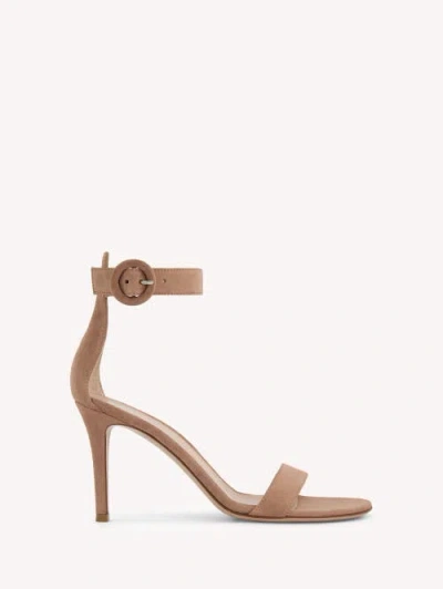 Gianvito Rossi Portofino 85 Sandals In Pink