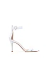 Gianvito Rossi Portofino 85 Sandals In White