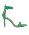 Gianvito Rossi Green Portofino Heels In Green