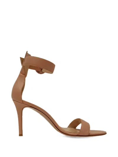 Pre-owned Gianvito Rossi Portofino Buckle-fastening Sandals In Pink