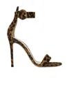 Gianvito Rossi Brown Portofino Heeled Sandals In Brown