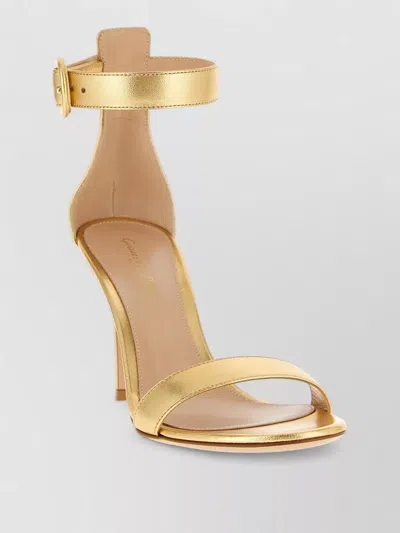 Gianvito Rossi Portofino Sandals Metallic Ankle Strap Design In Multi