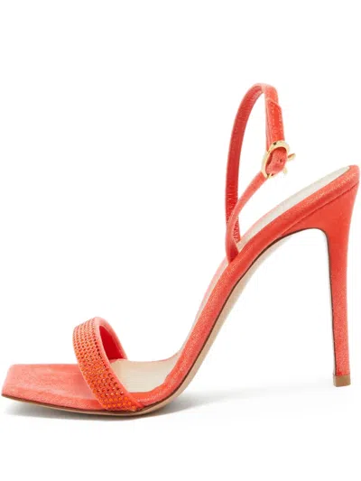 Pre-owned Gianvito Rossi  105mm Rhinestone-embellished Sandals