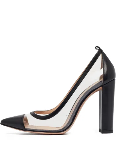 Pre-owned Gianvito Rossi  110mm Clear-panel Pumps