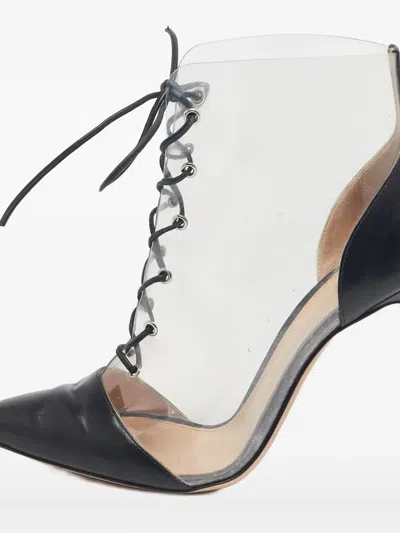 Pre-owned Gianvito Rossi  110mm Helmut Lace-up Boots