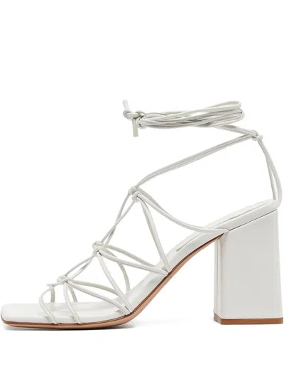 Pre-owned Gianvito Rossi  90mm Knotted Leather Sandals