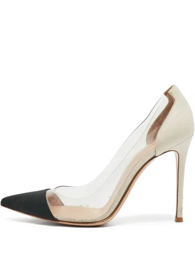 Pre-owned Gianvito Rossi  90mm Plexi Pointed-toe Pumps