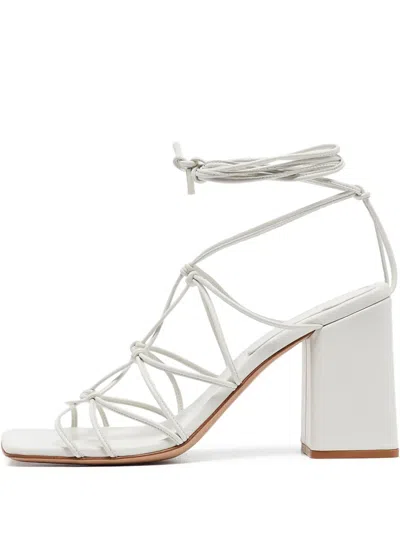 Pre-owned Gianvito Rossi  95mm Minas Block-heel Sandals