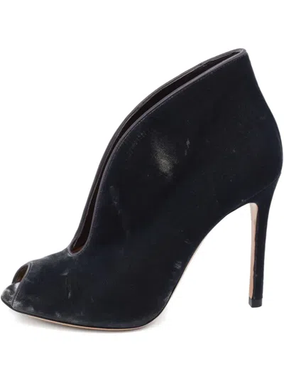 Pre-owned Gianvito Rossi  95mm Vamp Open-toe Pumps