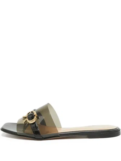 Pre-owned Gianvito Rossi  Translucent Flat Sandals