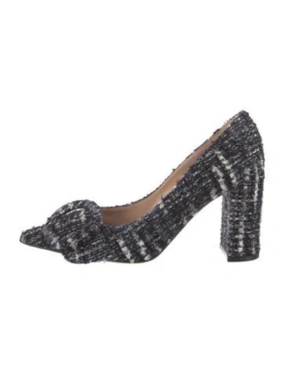 Pre-owned Gianvito Rossi Printed Pumps In Black
