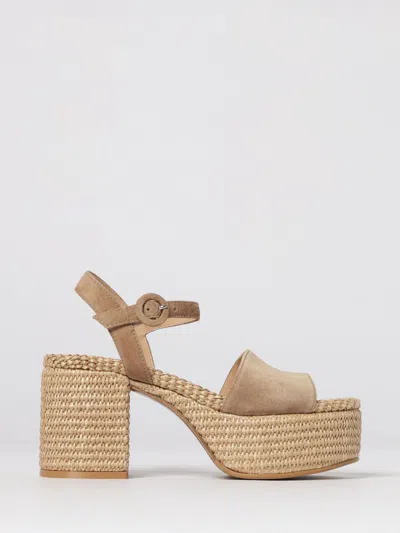 Gianvito Rossi Pump  Woman Color Beige In Brown