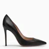 Gianvito Rossi Black Leather Pumps In Black