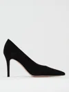 Gianvito Rossi Gianvito 105 Pointed Toe Pumps In Black Leather In Black