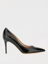 Gianvito Rossi Gianvito 85 Glossy Nappa Leather Pumps Shoes In Black