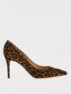 Gianvito Rossi Leopard Print Suede Pumps In Animal Print