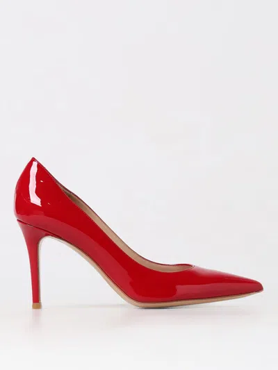 Gianvito Rossi Pointed Toe High Heel Pumps In Red