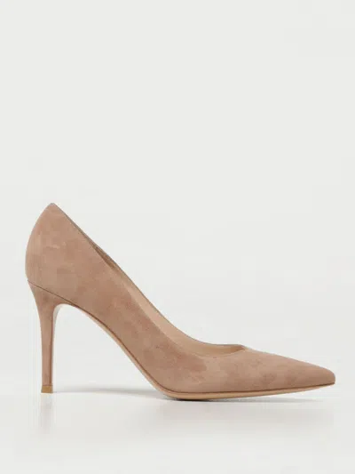 Gianvito Rossi Court Shoes  Woman In Pink