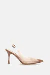 Gianvito Rossi Pumps Slingback Diana 85 In Pvc In Multi