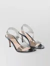 Gianvito Rossi Pvc Metropolis Sandals Transparent Straps