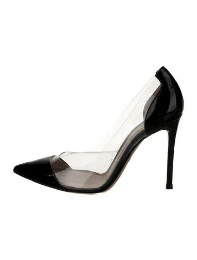 Pre-owned Gianvito Rossi Pvc Pumps W/ Tags In Black