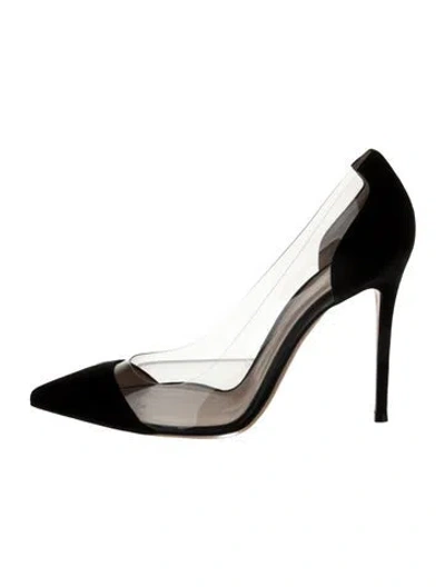 Pre-owned Gianvito Rossi Pvc Pumps W/ Tags In Black