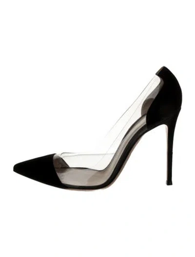 Pre-owned Gianvito Rossi Pvc Pumps W/ Tags In Black