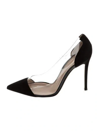 Pre-owned Gianvito Rossi Pvc Pumps W/ Tags In Black